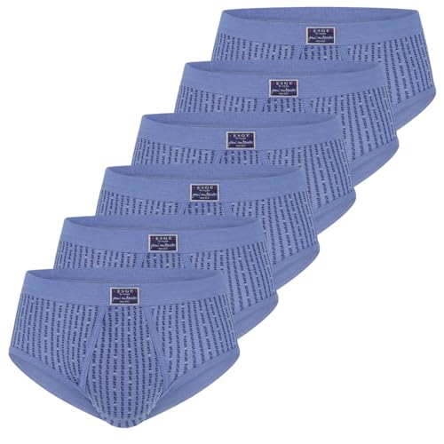 ESGE - Jeans - Slip/Unterhose - 6er Pack (9 Blau) von ESGE