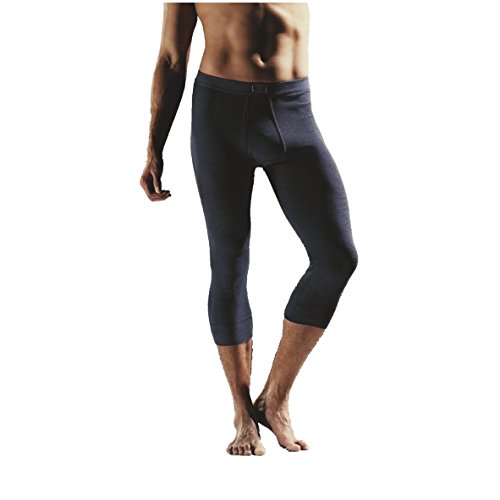 Esge Herren Hose 3/4 lang Jeans 2er Pack Größe 6 (L), Farbe schwarz von Esge