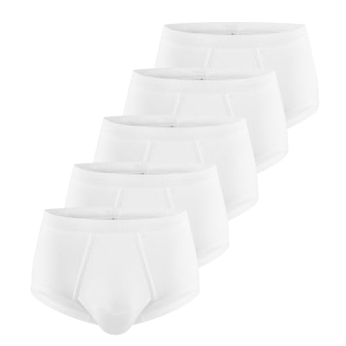 Esge Herren Slip Doppelripp 5er Pack Größe 6 (L) von ESGE