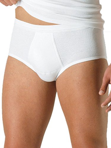 Esge Herren Slip Referenz Doppelripp 6er Pack Größe 7 (XL) von Esge