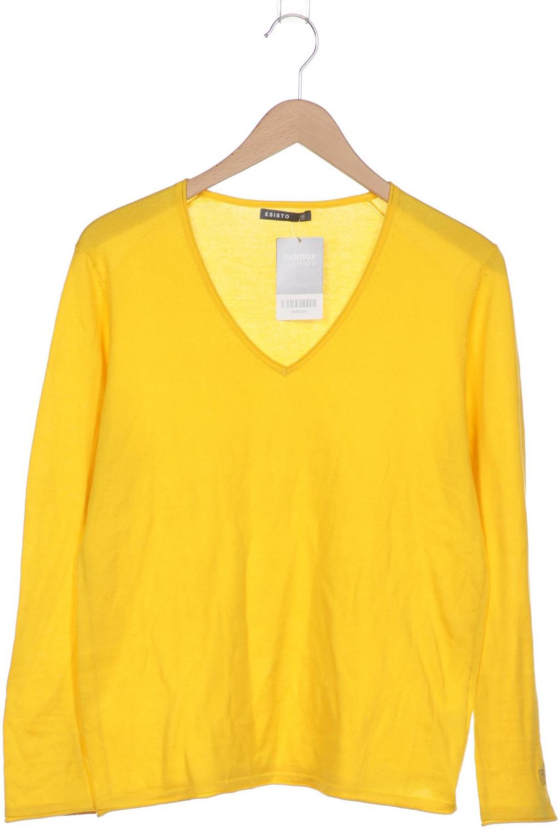 ESISTO Damen Pullover, gelb von ESISTO