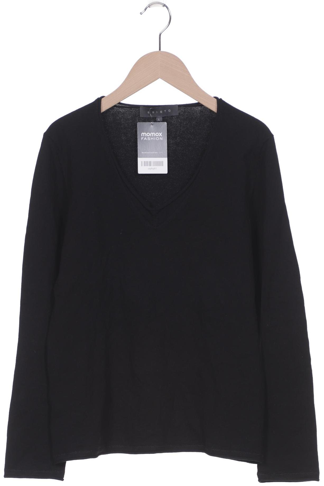 ESISTO Damen Pullover, schwarz von ESISTO