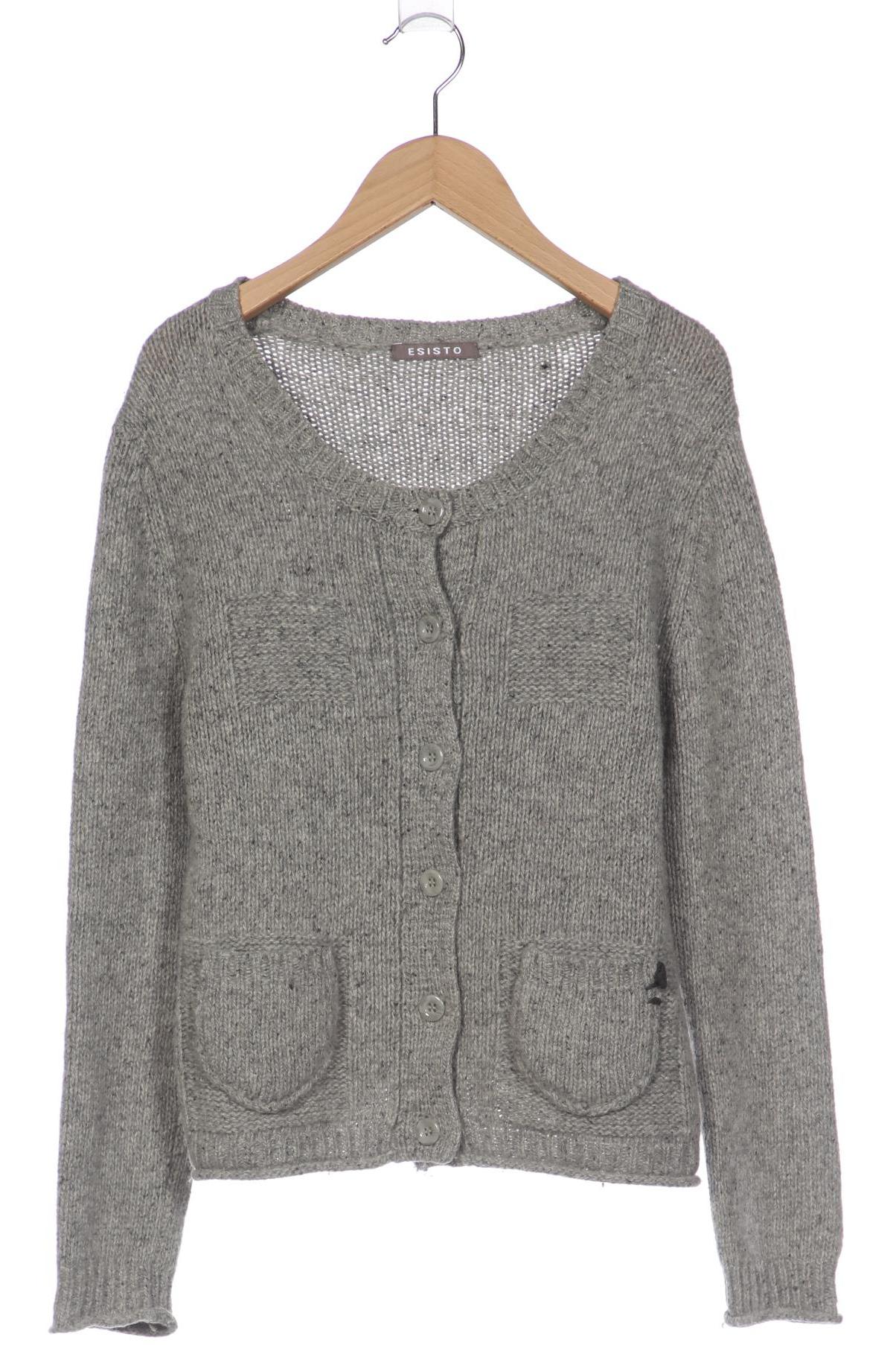 ESISTO Damen Strickjacke, grau von ESISTO