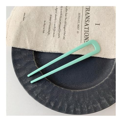 5pcs Gerade U-förmige Haarspangen Haarnadeln für Frauen Mädchen Haarbäbchen Braut Haarstyling-Accessoires Gold Farbe Metall Haarspangen Haarspangen von ESMENATZLS