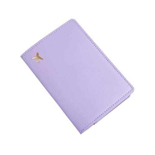 ESMENATZLS Liebhaber Paar Pass Abdeckung Heißer Stempeln Einfache Flugzeug Frauen Männer Reise Hochzeit Pass Abdeckung Halter Mode Hochzeit Geschenk, 7, One size von ESMENATZLS