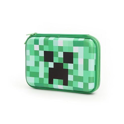 ESMENATZLS Mosaik PU Etui EVA Schreibwaren Aufbewahrungstasche mit Fach Schreibwaren Box Jungen Mädchen Cartoon Bleistift Tasche Große Kapazität, 1 Farbe, Einheitsgröße, 1 Farbe, One size von ESMENATZLS