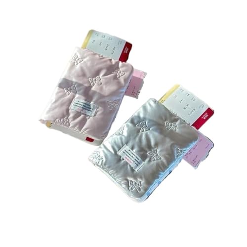 ESMENATZLS Passhalter PU Leder Multifunktions Kartenhalter Geldbeutel Licht Reisepasshülle Outdoor Zubehör, Diamantnetz - Silber, Jeden rozmiar von ESMENATZLS