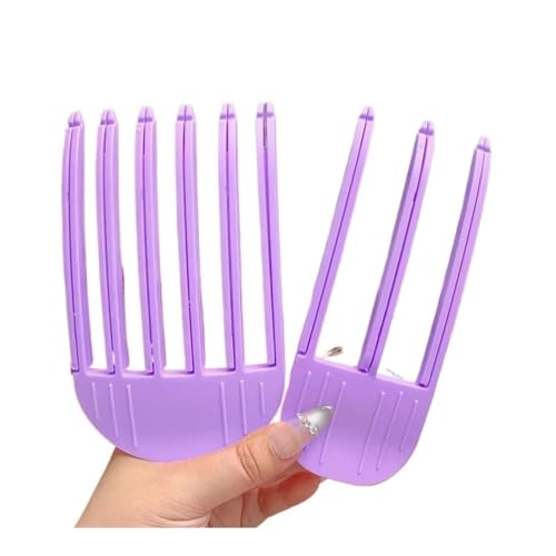 Flauschige Haarnadeln, Lockenwickler, Haarwurzeln, Volumengebung, Haarspangen, Damen, Locken, feste Form, modische Volumen-Haarrolle (Stil 1–2 Stück) von ESMENATZLS