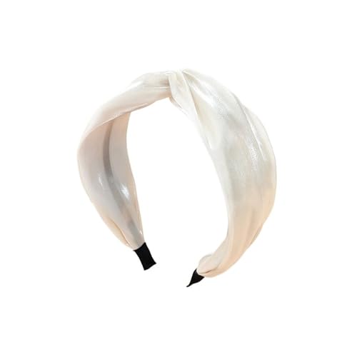 Geflochtene Haarbänder, hochwertige kleine duftende Wind-Haarnadel, süßes Temperament-Stirnband (Beige) von ESMENATZLS