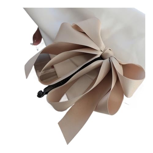 Korea-Bandschleife, Bananen-Clip, Kunstperle, vertikaler Pferdeschwanz-Clip, süße Haarnadel, modisches Haar-Accessoire für Damen, 10 Stück von ESMENATZLS