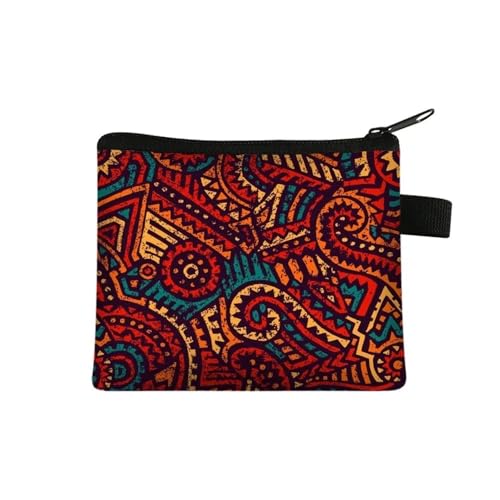 Münzgeldbörse für Damen, kleine Geldbörse, mehrfarbiges Muster, niedlich, Mandala-Blumendruck, Ausweis, Kreditkartenetui, Mini-Münzhalter, 017, Einheitsgröße Münzgeldbörse für Damen, kleine Geldbörse, mehrfarbiges Muster, niedlich, Mandala-Blumendruck, Ausweis, Kreditkartenetui, Mini-Münzhalter, 017, Einheitsgröße von ESMENATZLS