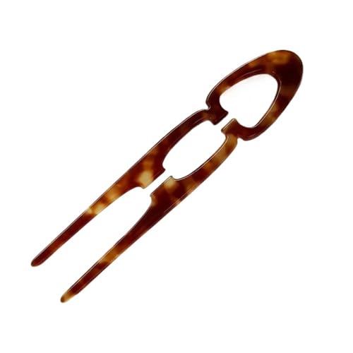 Süße Acetate Haarteil U-Form Muster Brötchen Haarspange Haarspange Kopf Haarspange Für Frau, Mädchen (5) von ESMENATZLS