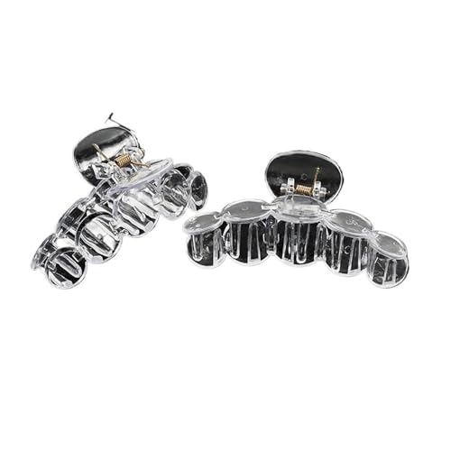 Transparente Acryl-Haarspangen, Kunststoff, blanko, Haarnadel, Basis für selbstgemachte Schmuckherstellung, modische Mädchen-Haar-Accessoires (A2) von ESMENATZLS