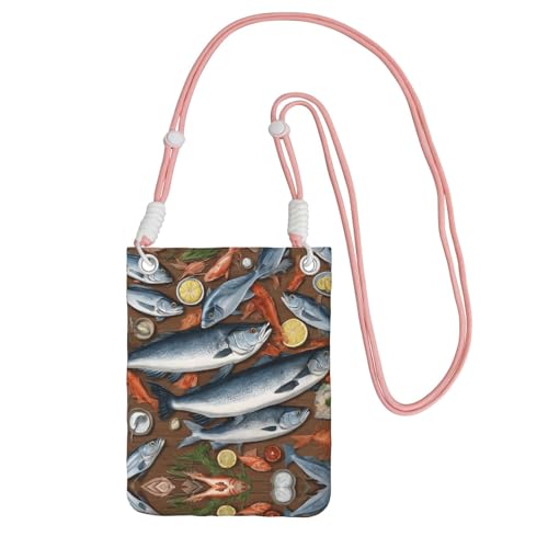 ESNAIUVCD Angelköderaufdruck trägt eine Handytasche diagonal, Crossbody-Tasche, geeignet zum Tragen von Handywechsel, etc, rose, Einheitsgröße ESNAIUVCD Angelköderaufdruck trägt eine Handytasche diagonal, Crossbody-Tasche, geeignet zum Tragen von Handywechsel, etc, rose, Einheitsgröße von ESNAIUVCD
