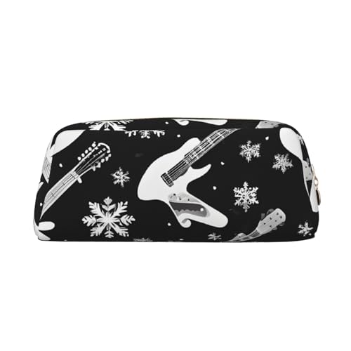 ESNAIUVCD Federmäppchen mit Gitarrenmuster, Reißverschluss, großes Federmäppchen, Arbeit, Reisen, multifunktionales Federmäppchen, Make-up-Tasche, gold, Einheitsgröße, Kosmetikkoffer ESNAIUVCD Federmäppchen mit Gitarrenmuster, Reißverschluss, großes Federmäppchen, Arbeit, Reisen, multifunktionales Federmäppchen, Make-up-Tasche, gold, Einheitsgröße, Kosmetikkoffer von ESNAIUVCD