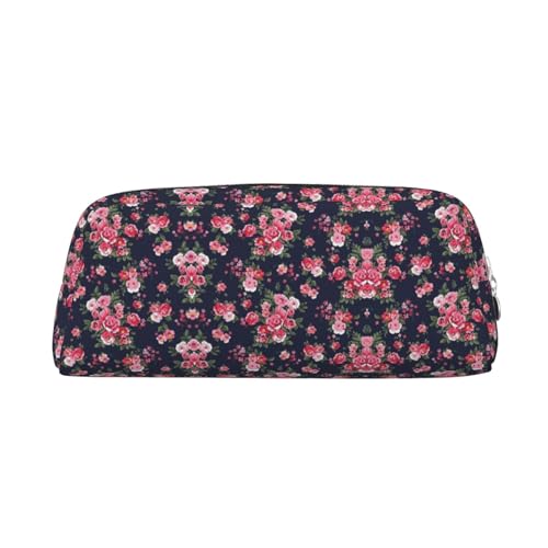 ESNAIUVCD Federmäppchen mit Pfingstrosen-Blumenmuster, Reißverschluss, großes Federmäppchen, Arbeit, Reisen, multifunktionales Federmäppchen, Make-up-Tasche, silber, Einheitsgröße, Kosmetikkoffer ESNAIUVCD Federmäppchen mit Pfingstrosen-Blumenmuster, Reißverschluss, großes Federmäppchen, Arbeit, Reisen, multifunktionales Federmäppchen, Make-up-Tasche, silber, Einheitsgröße, Kosmetikkoffer von ESNAIUVCD