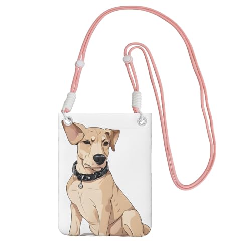 ESNAIUVCD Französischer süßer Bulldoggen-Druck, trägt eine Handytasche diagonal, Crossbody-Tasche, geeignet zum Tragen von Handywechsel, etc, rose, Einheitsgröße ESNAIUVCD Französischer süßer Bulldoggen-Druck, trägt eine Handytasche diagonal, Crossbody-Tasche, geeignet zum Tragen von Handywechsel, etc, rose, Einheitsgröße von ESNAIUVCD