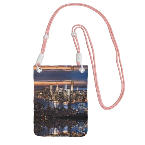 ESNAIUVCD Hongkong Print trägt eine Handytasche diagonal, Crossbody-Tasche, geeignet zum Tragen von Handywechsel, etc, rose, Einheitsgröße ESNAIUVCD Hongkong Print trägt eine Handytasche diagonal, Crossbody-Tasche, geeignet zum Tragen von Handywechsel, etc, rose, Einheitsgröße von ESNAIUVCD