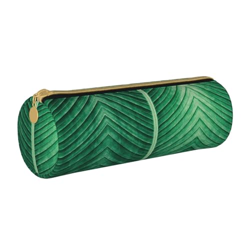 ESNAIUVCD Sommertropische Blätter Druck Leder Federmäppchen mit Reißverschluss - Hochwertiges PU-Leder Multifunktionale Schreibwaren-Organizer, Geeignet für Studenten, Weiß, Größe, Weiß, Taglia Unica, ESNAIUVCD Sommertropische Blätter Druck Leder Federmäppchen mit Reißverschluss - Hochwertiges PU-Leder Multifunktionale Schreibwaren-Organizer, Geeignet für Studenten, Weiß, Größe, Weiß, Taglia Unica, von ESNAIUVCD