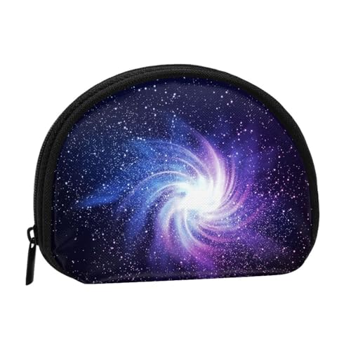 Glaxy Print Portable Mini Storage Bag Shell Shaped Wallet Small Coin Wallet Shell Storage Bag von ESNAIUVCD