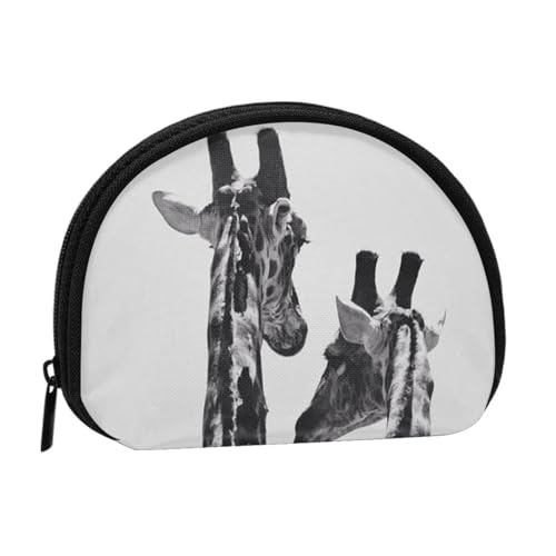 Griaffe tragbare Mini-Aufbewahrungstasche in Muschelform, kleine Münzgeldbörse, Muschel-Aufbewahrungstasche von ESNAIUVCD