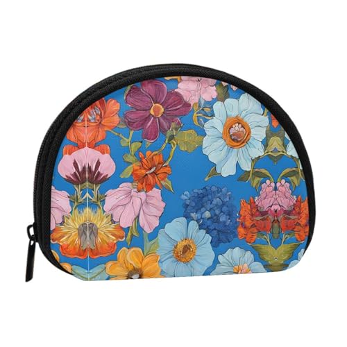 Hello Hawaii Print Tragbare Mini-Aufbewahrungstasche Muschelförmige Geldbörse Kleine Münzbörse Muschel Aufbewahrungstasche von ESNAIUVCD