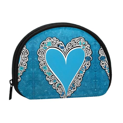 I Love Gymnastics Print Tragbare Mini-Aufbewahrungstasche Muschelförmige Geldbörse Kleine Münzgeldbörse Muschel Aufbewahrungstasche von ESNAIUVCD