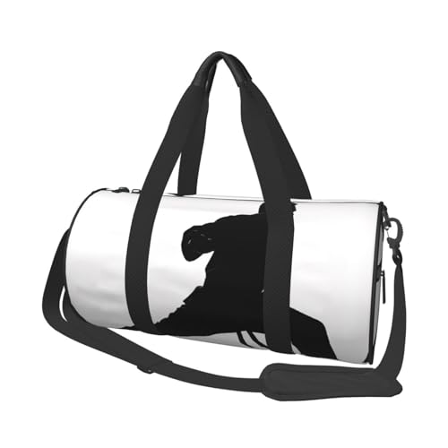 Karate Herren-Reisetasche, faltbar, für Übernachtung, Wochenende, große Reisetasche, Kabinentasche für Sport und Reisen, Schwarz , Einheitsgröße Karate Herren-Reisetasche, faltbar, für Übernachtung, Wochenende, große Reisetasche, Kabinentasche für Sport und Reisen, Schwarz , Einheitsgröße von ESNAIUVCD