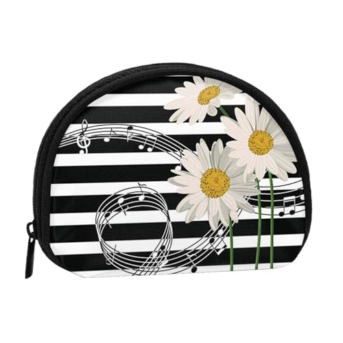 Tragbare Mini-Aufbewahrungstasche mit Blumendruck, Muschelform, kleine Münzgeldbörse, Muschel-Aufbewahrungstasche von ESNAIUVCD