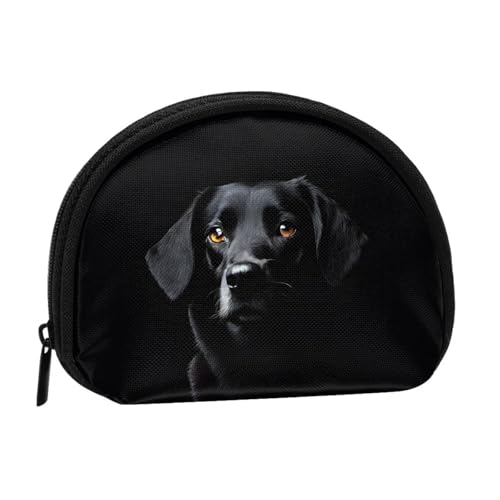 Tragbare Mini-Aufbewahrungstasche mit Hundemotiv in Muschelform, kleine Münzgeldbörse, Muschel-Aufbewahrungstasche von ESNAIUVCD