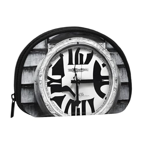 Tragbare Mini-Aufbewahrungstasche mit Musik-Notenschlüssel-Motiv, Muschelform, kleine Münzgeldbörse, Muschel-Aufbewahrungstasche von ESNAIUVCD