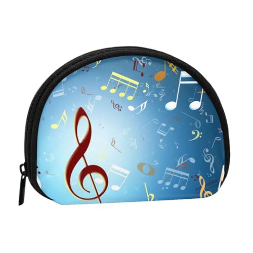 Tragbare Mini-Aufbewahrungstasche mit Notizdruck, Muschelform, kleine Münzgeldbörse, Muschel-Aufbewahrungstasche von ESNAIUVCD