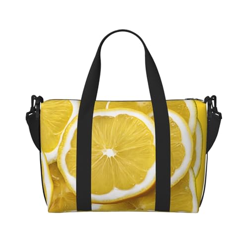 Turnbeutel für Damen, Wochenendtasche, Übernachtungstasche, Schultertasche für Damen und Herren, Einheitsgröße, Schwarz , Einheitsgröße von ESNAIUVCD