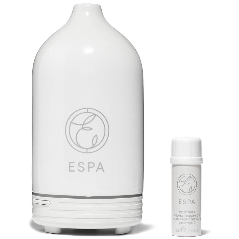 ESPA Aromatherapy Essential Oil Diffuser Starter Kit - Positivity von ESPA