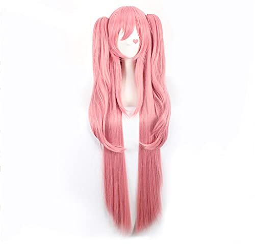ESPADE Wig Anime Cosplay Anime Seraph of The End Owari No Seraph Krul Tepes 100 cm lang rosa abnehmbare Pferdeschwänze Haar Halloween Party Kostüm Cosplay Perücke ESPADE Wig Anime Cosplay Anime Seraph of The End Owari No Seraph Krul Tepes 100 cm lang rosa abnehmbare Pferdeschwänze Haar Halloween Party Kostüm Cosplay Perücke von ESPADE