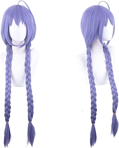 ESPADE Wig Anime Cosplay Arbeitslose Reinkarnation Mushoku Tensei Cosplay Anime Blau Frauen Männer Roxy Migurdia Doppelgeflecht Maid Kunsthaarperücke von ESPADE