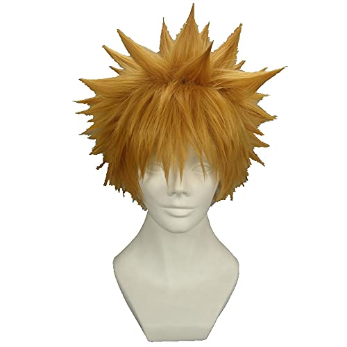 ESPADE Wig Anime Cosplay Bleach Kurosaki Ichigo Pain Short Cosplay Perücken for Mann Jungen Hitzebeständige Kunsthaar Anime Kostüm Perücke ESPADE Wig Anime Cosplay Bleach Kurosaki Ichigo Pain Short Cosplay Perücken for Mann Jungen Hitzebeständige Kunsthaar Anime Kostüm Perücke von ESPADE