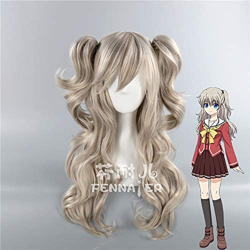 ESPADE Wig Anime Cosplay Charlotte Tomori Nao Ponytails Halloween Cosplay Role Play Cosplay Wig von ESPADE