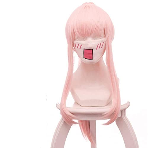 ESPADE Wig Anime Cosplay Darling in The FRANXX national Team 02 Swimsuit pink Ponytail Cosplay Wig ESPADE Wig Anime Cosplay Darling in The FRANXX national Team 02 Swimsuit pink Ponytail Cosplay Wig von ESPADE