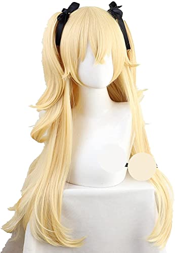 ESPADE Wig Anime Cosplay Genshin Impact Fischl Langer Pferdeschwanz und Band Cosplay Hitzebeständiges Kunsthaar Halloween Party Anime Cosplay Perücke ESPADE Wig Anime Cosplay Genshin Impact Fischl Langer Pferdeschwanz und Band Cosplay Hitzebeständiges Kunsthaar Halloween Party Anime Cosplay Perücke von ESPADE