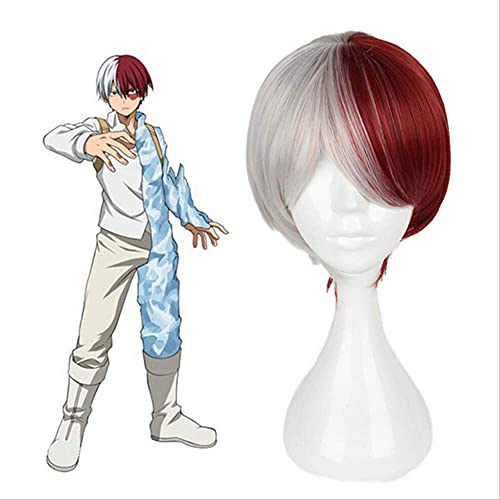 ESPADE Wig Anime Cosplay No Hero Academia Akademia Himiko Toga Shoto Todoroki Uraraka Ochako Game of Thrones D.VA Halloween Cosplay Costume Wig A von ESPADE