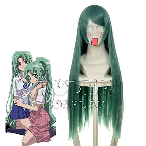 ESPADE Wig Anime Cosplay Umineko When They Cry Sonosaki/Dark Green Mixed Linen Cosplay Anime Wig ESPADE Wig Anime Cosplay Umineko When They Cry Sonosaki/Dark Green Mixed Linen Cosplay Anime Wig von ESPADE