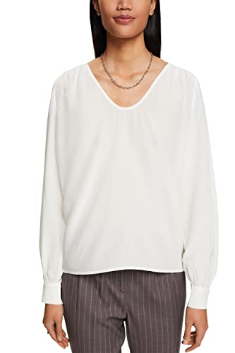 ESPRIT Damen 122EO1F309 Bluse, 110/OFF White, M ESPRIT Damen 122EO1F309 Bluse, 110/OFF White, M von ESPRIT