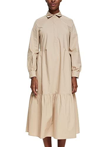 ESPRIT Damen 042EO1E357 Dress, 260/LIGHT Taupe, 36 ESPRIT Damen 042EO1E357 Dress, 260/LIGHT Taupe, 36 von ESPRIT