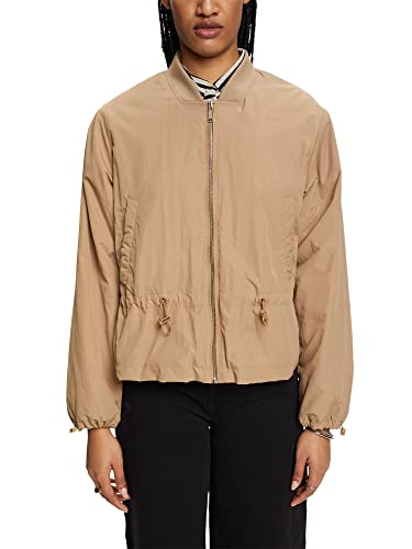 ESPRIT Damen 023EO1G323 Jacke, 250/KHAKI BEIGE, M von ESPRIT