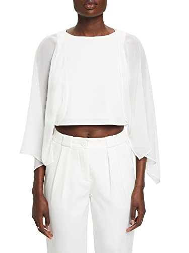 ESPRIT Damen 023EO1G324 Jacke, 110/OFF White, S von ESPRIT