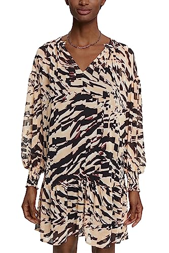 ESPRIT Damen 112EO1E352 Kleid für besondere Anlässe, 278/DUSTY Nude 4, S von ESPRIT