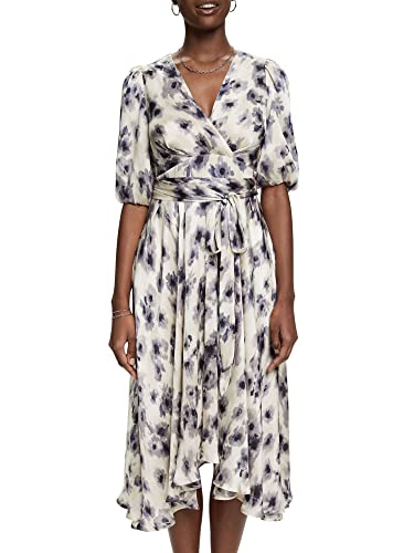 ESPRIT Collection Damen 023eo1e357 Kleid, 003/Black 3, 36 von ESPRIT