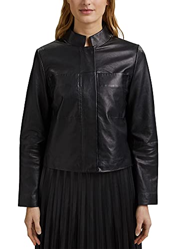 ESPRIT Collection Damen Jacke 031eo1g309, 001/Black, 36 von ESPRIT