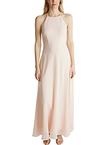 ESPRIT Collection Damen Kleid 040eo1e324, 695/Pastel Pink, 38 von ESPRIT